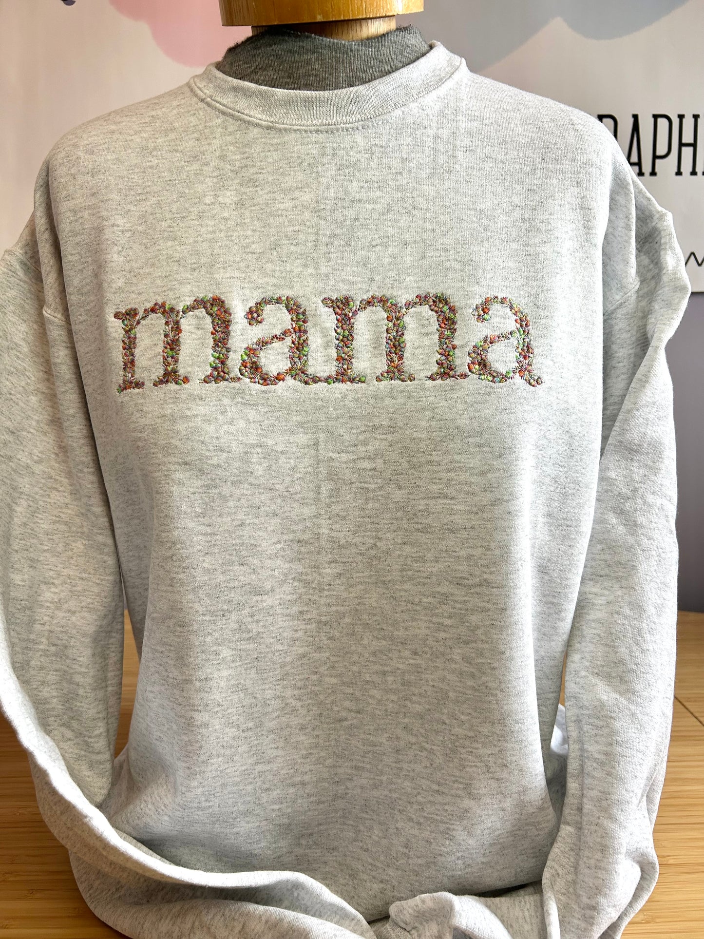 Embroidery Floral Mama