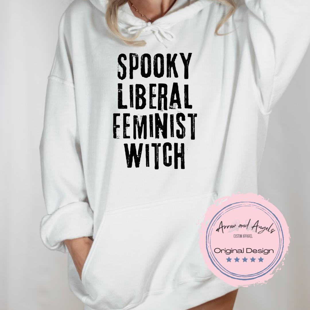 Spooky Liberal / Conservative Feminist Witch