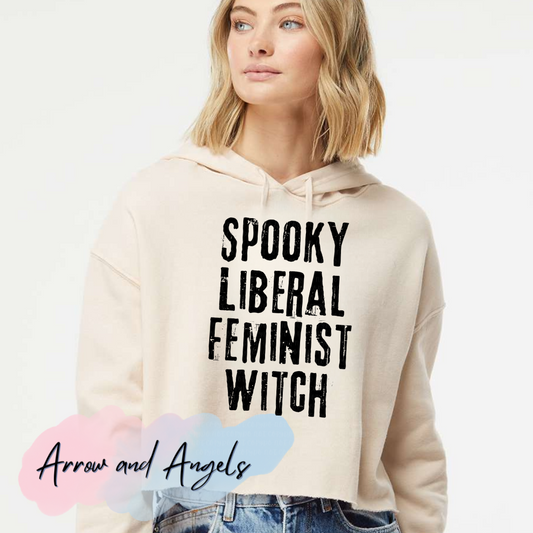 Spooky Liberal / Conservative Feminist Witch