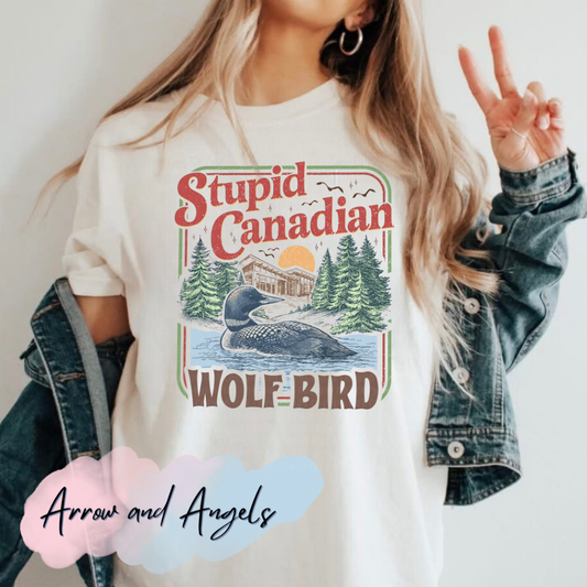 Stupid Canadian Wolf Bird
