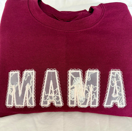 Lace Mama Embroidery Applique