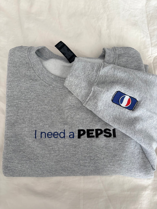 I need a Pepsi embroidery