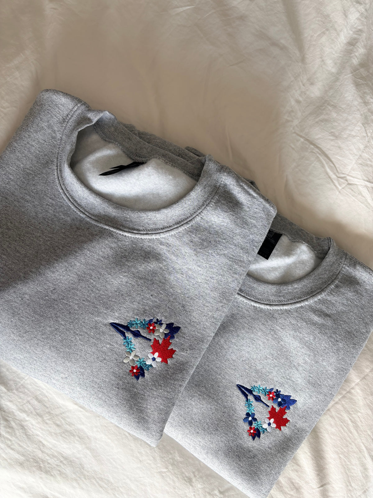 Sporty Bird - Flower Embroidery
