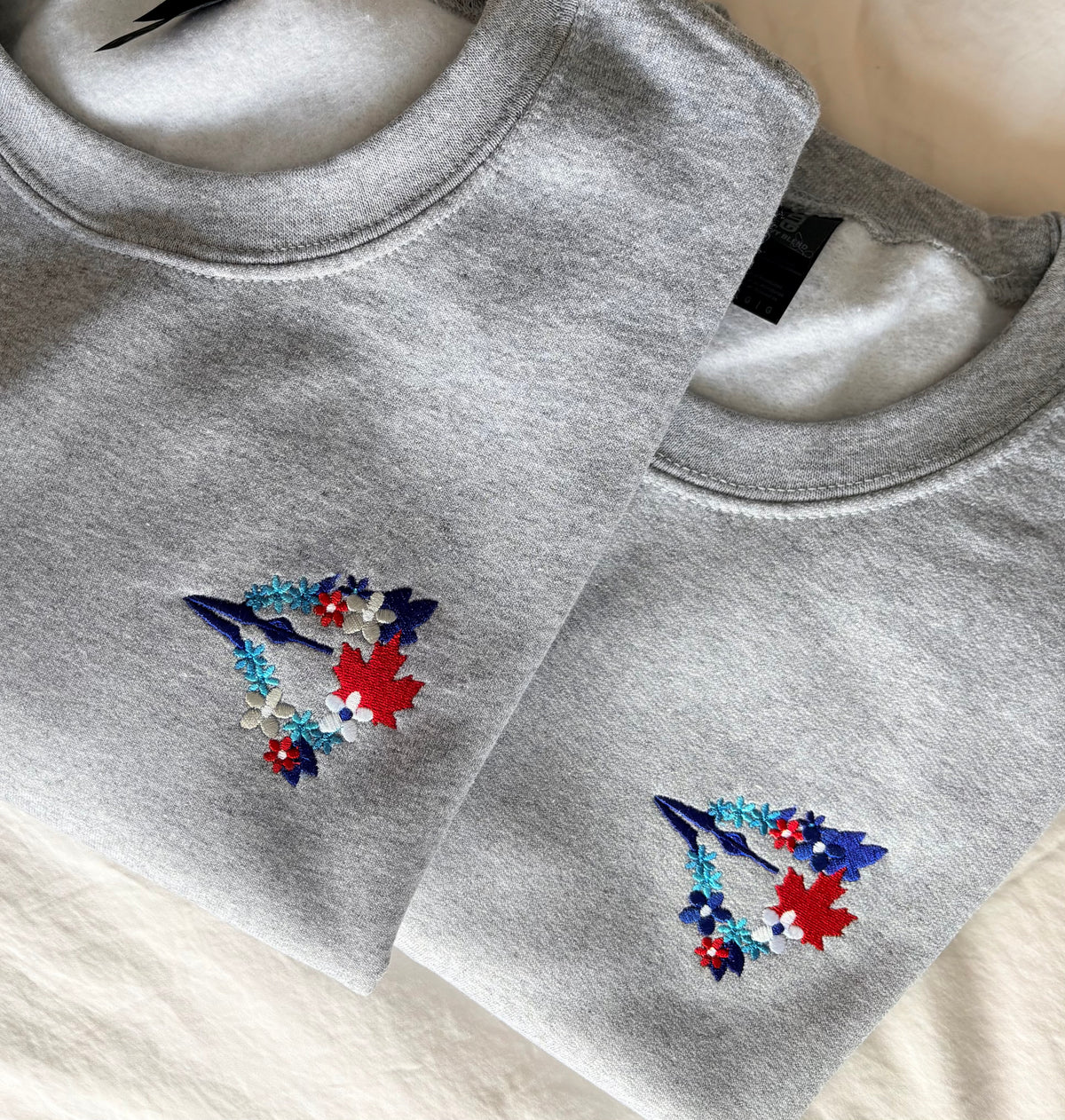 Sporty Bird - Flower Embroidery