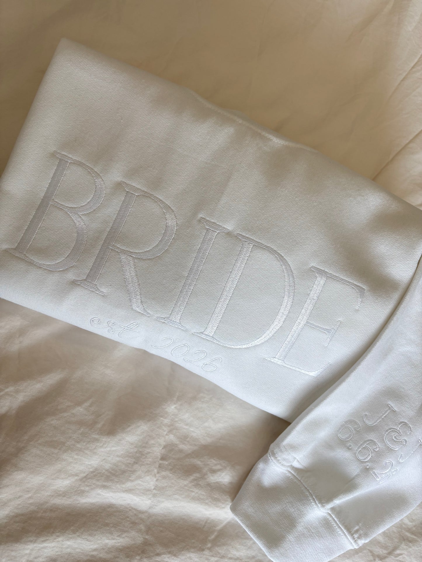 Bride or Wifey Embroidery