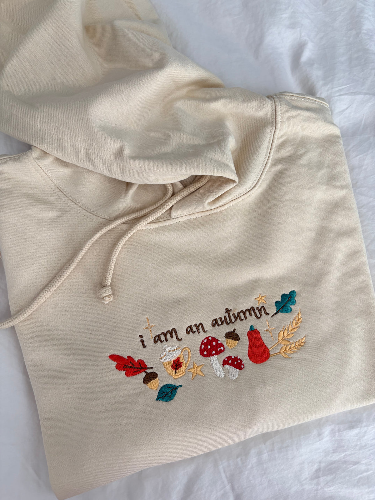 I am an Autumn Embroidery