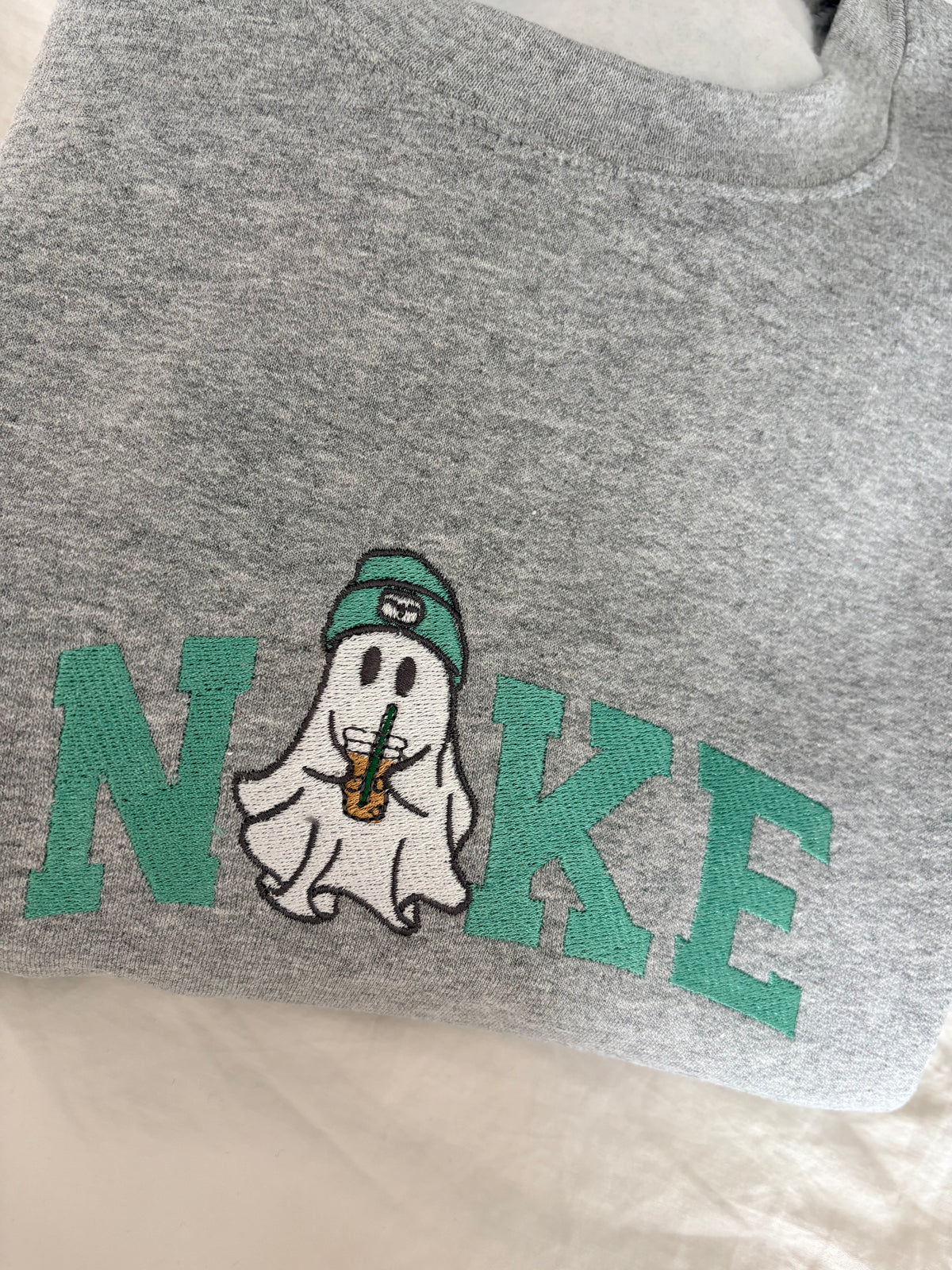 Icce Coffee Ghost Embroidery