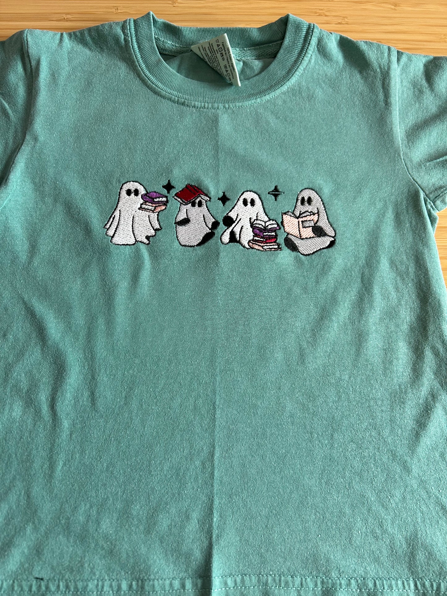 Embroidery Bookish Ghosts