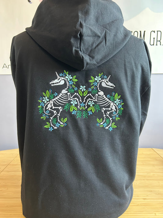 Embroidery Unicorn GraveYard