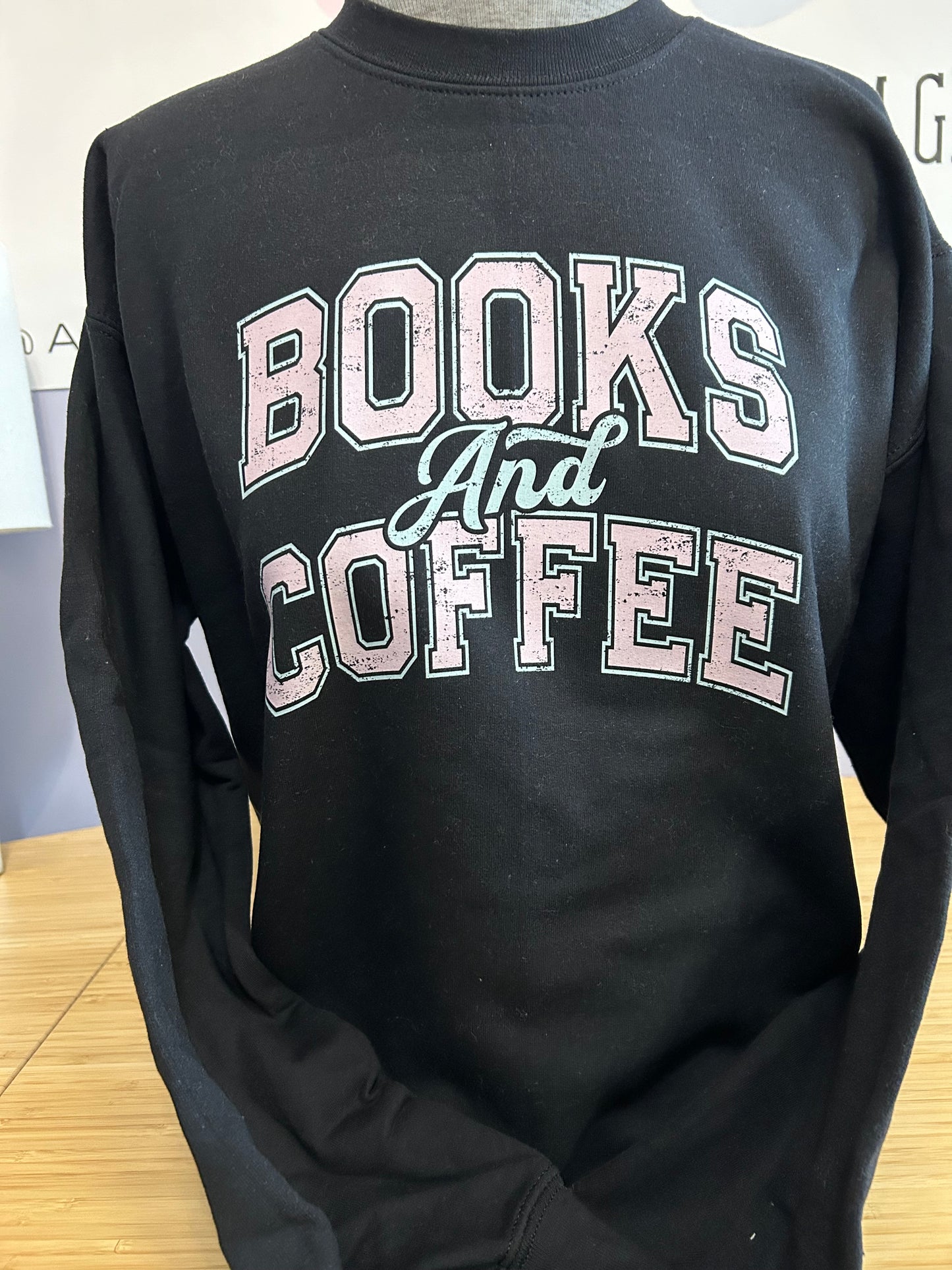 Books and Coffee - Pink design