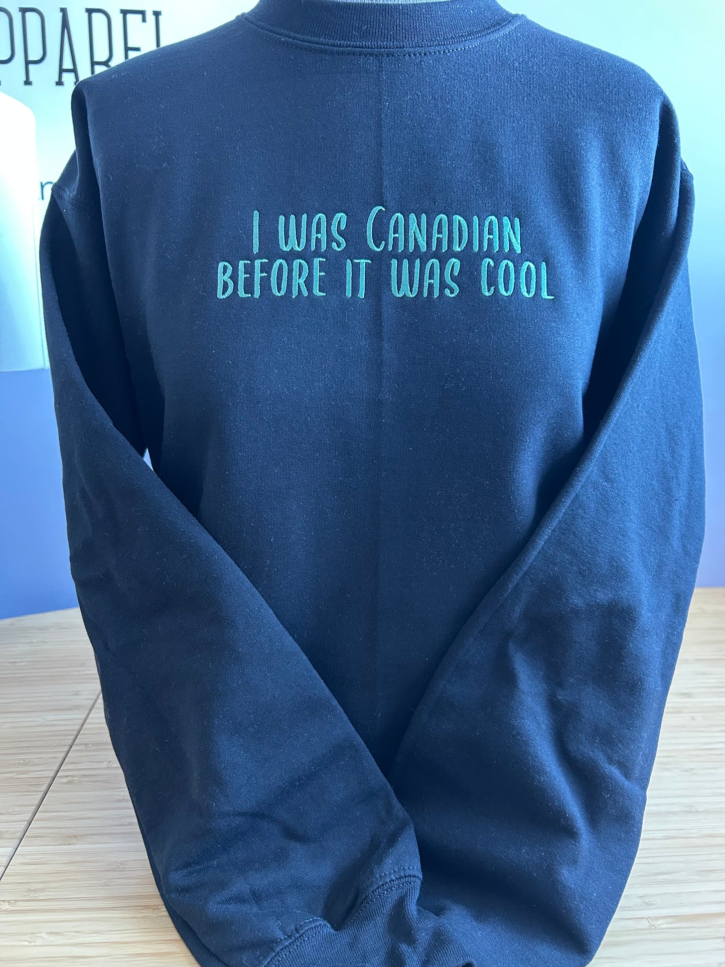 I was Canadian before it was cool Embroidery