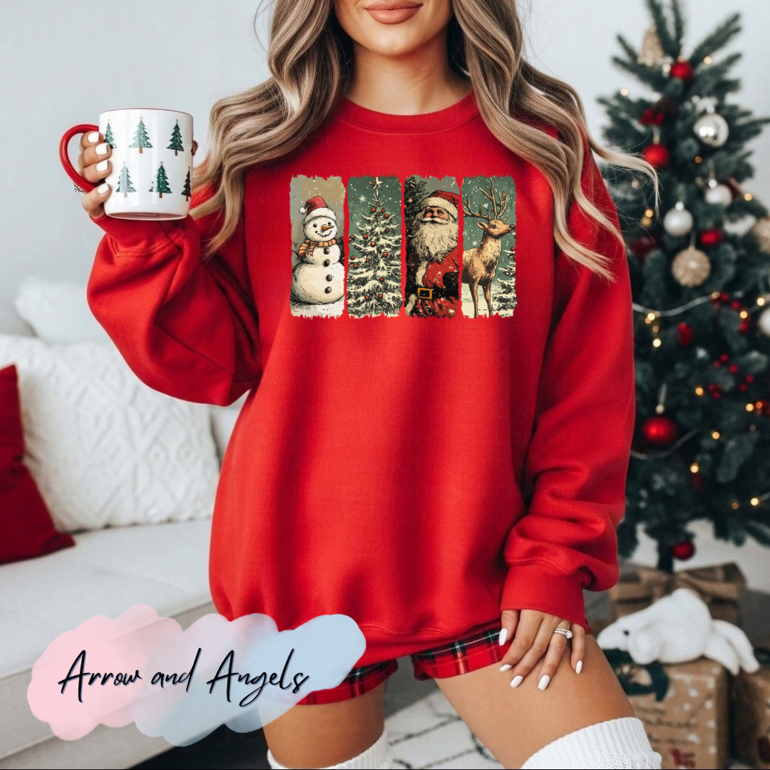 Vintage Christmas slides