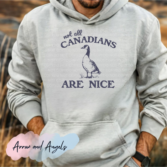Not all Canadians are nice - goose