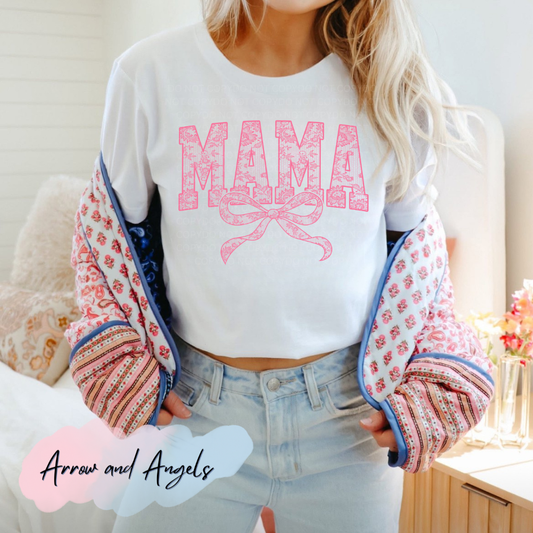 Lace Mama - pink design