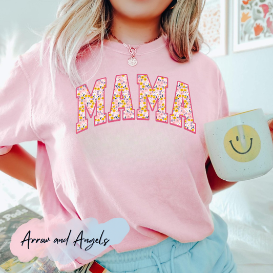 flowers Mama - pink design