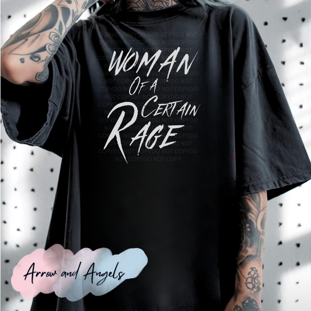 Woman of a certain rage