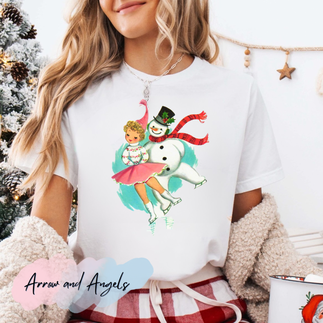 50"s Ice Skating Lovers