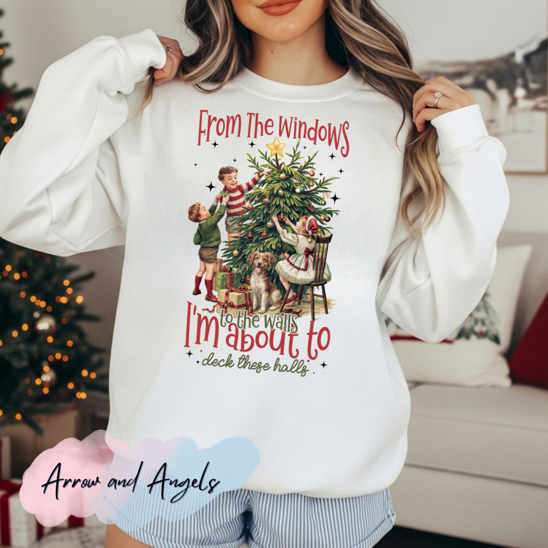 I'm about to deck these halls Christmas